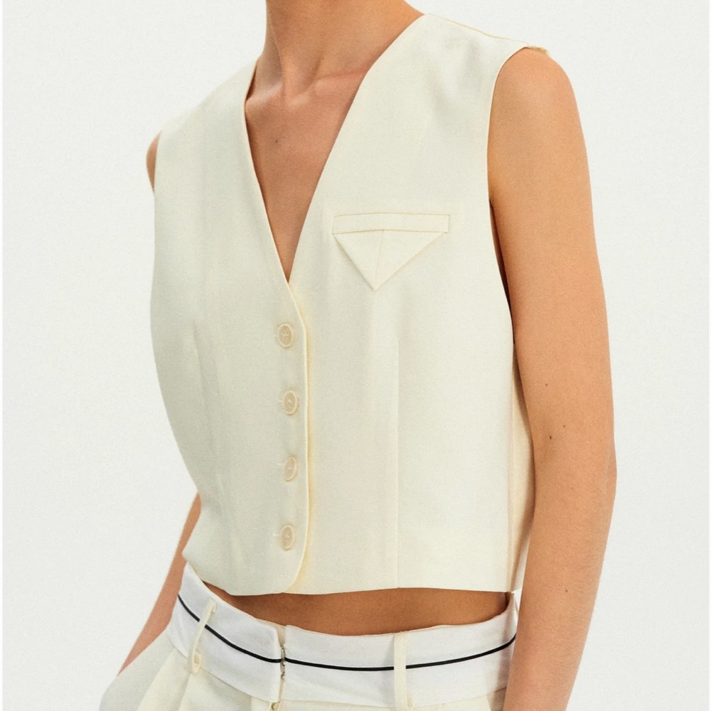 Source Unknown Tailored Suit Vest